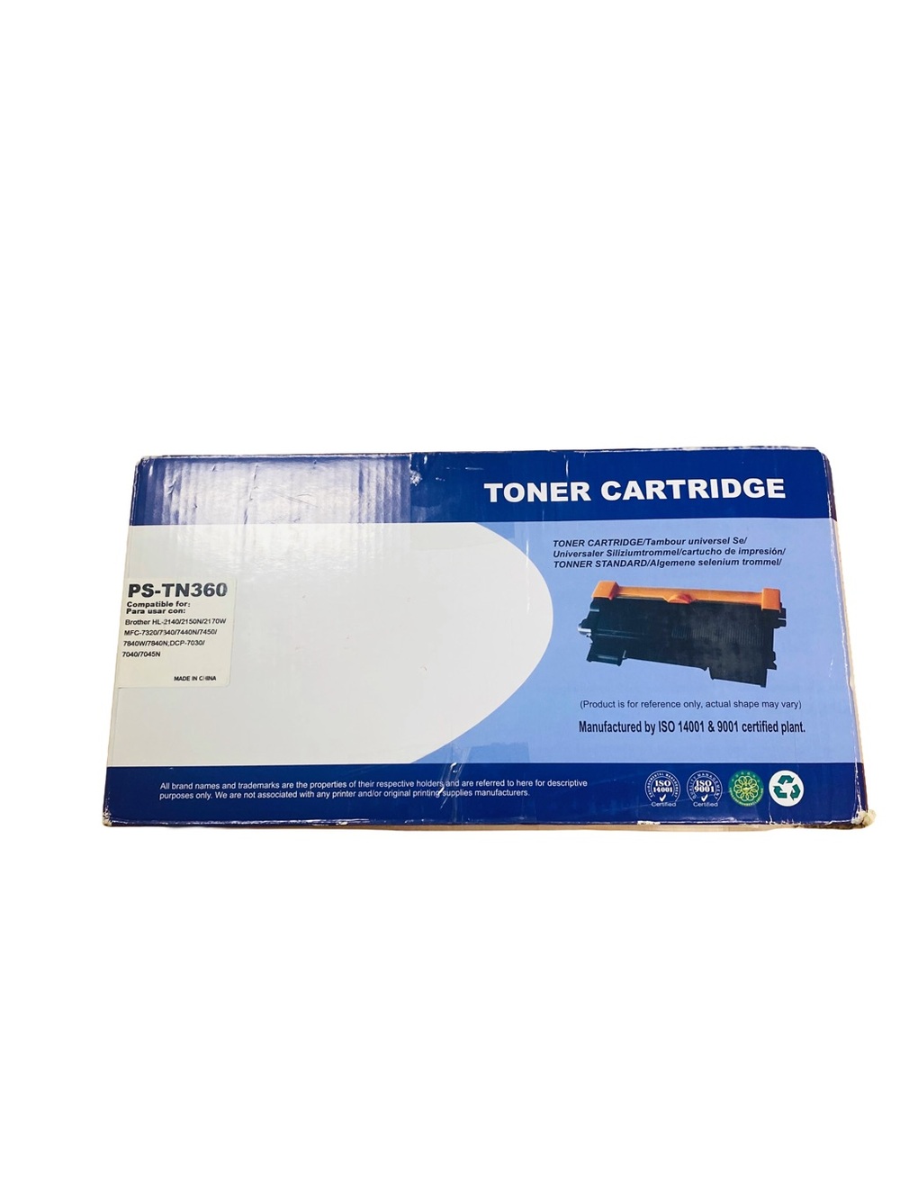 PS-TN360 Compatible Black Laser Toner for Brother HL-2140 HL-2150N HL-2170W